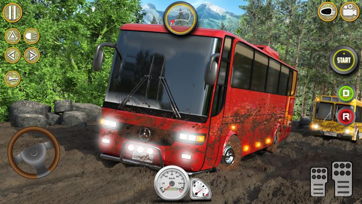 Offroad Mud Bus Simulator Game游戏截图