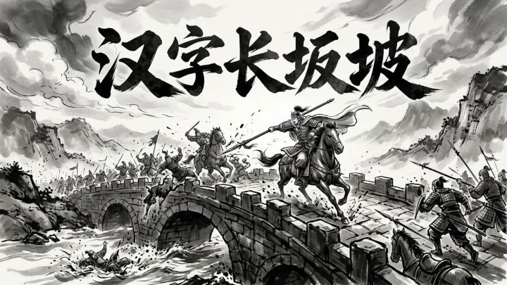 汉字长坂坡 封面