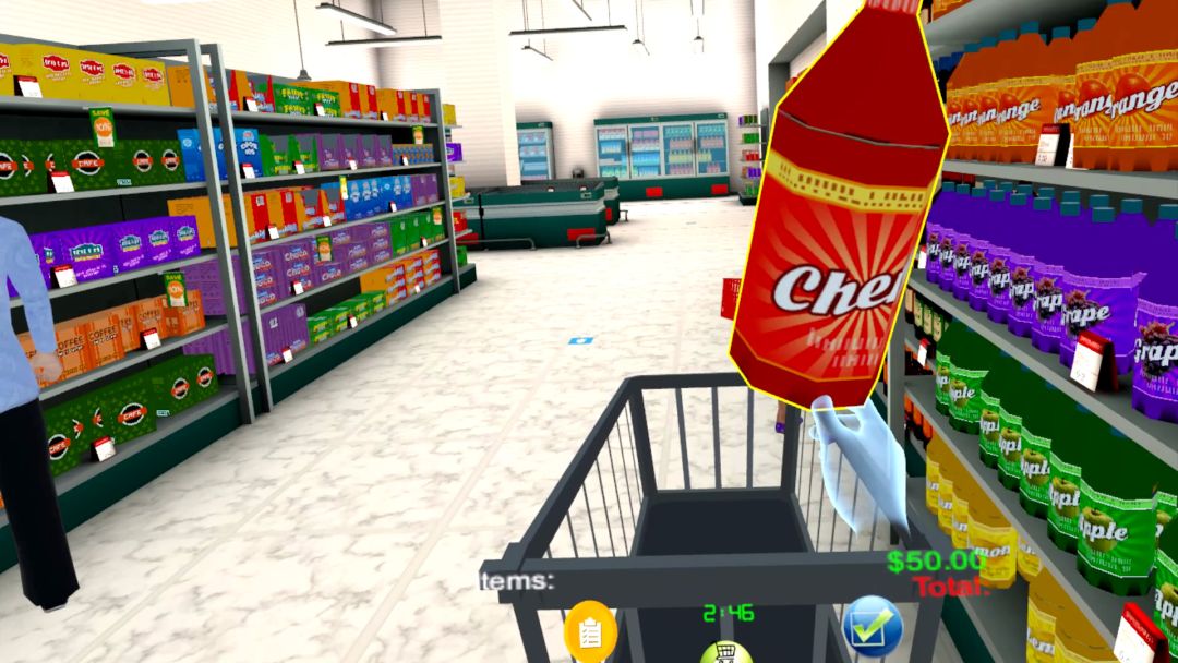 Supermarket VR and mini-games游戏截图