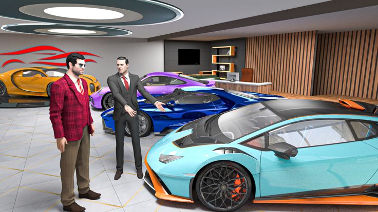 Car Dealer Job Tycoon Sim Game游戏截图