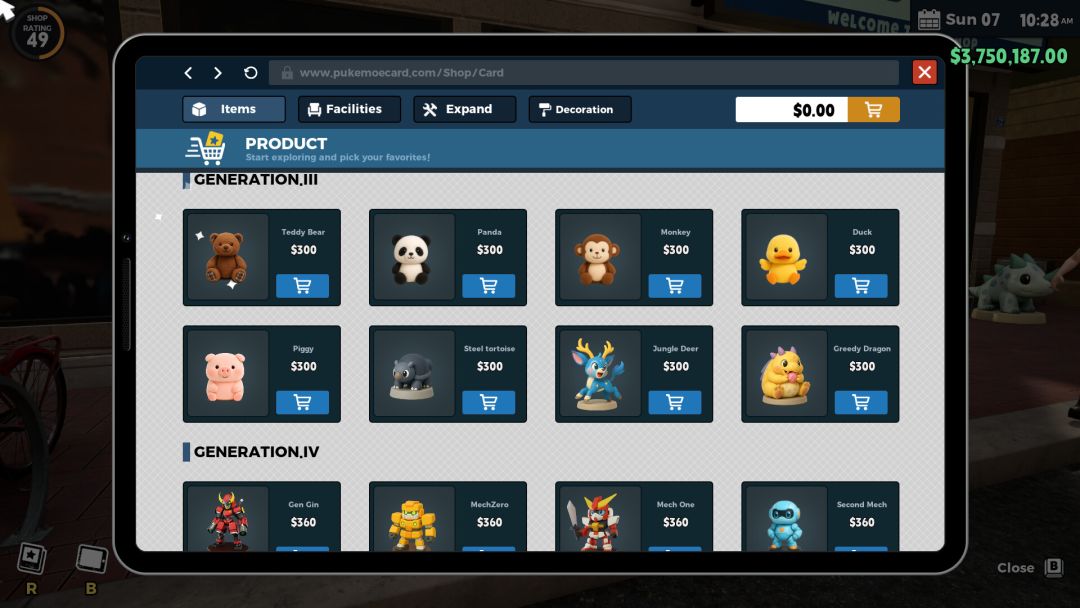 卡牌店模拟器 多人联机版游戏截图