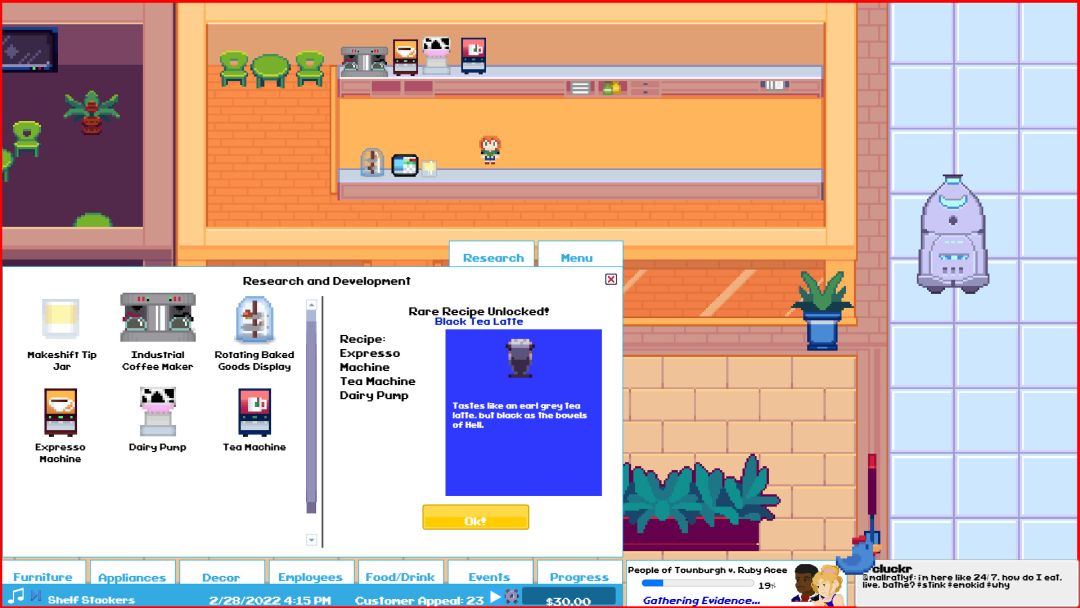 Beans: The Coffee Shop Simulator游戏截图