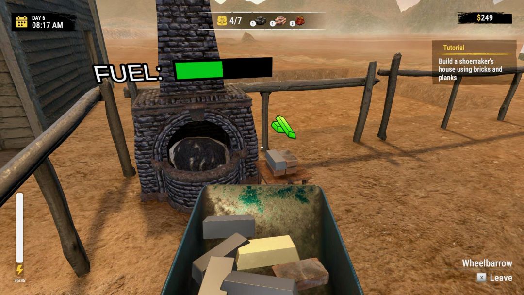 Wild West Miner Simulator: First Gun游戏截图