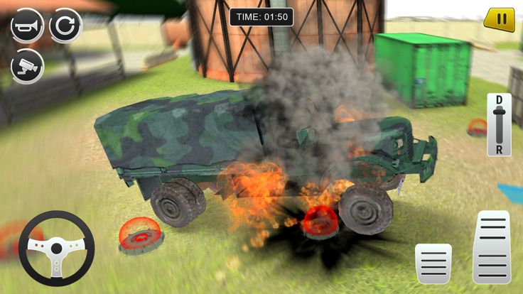 Army Truck Simulator Transport游戏截图