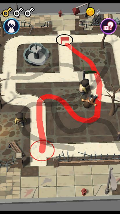 Zombies run away游戏截图