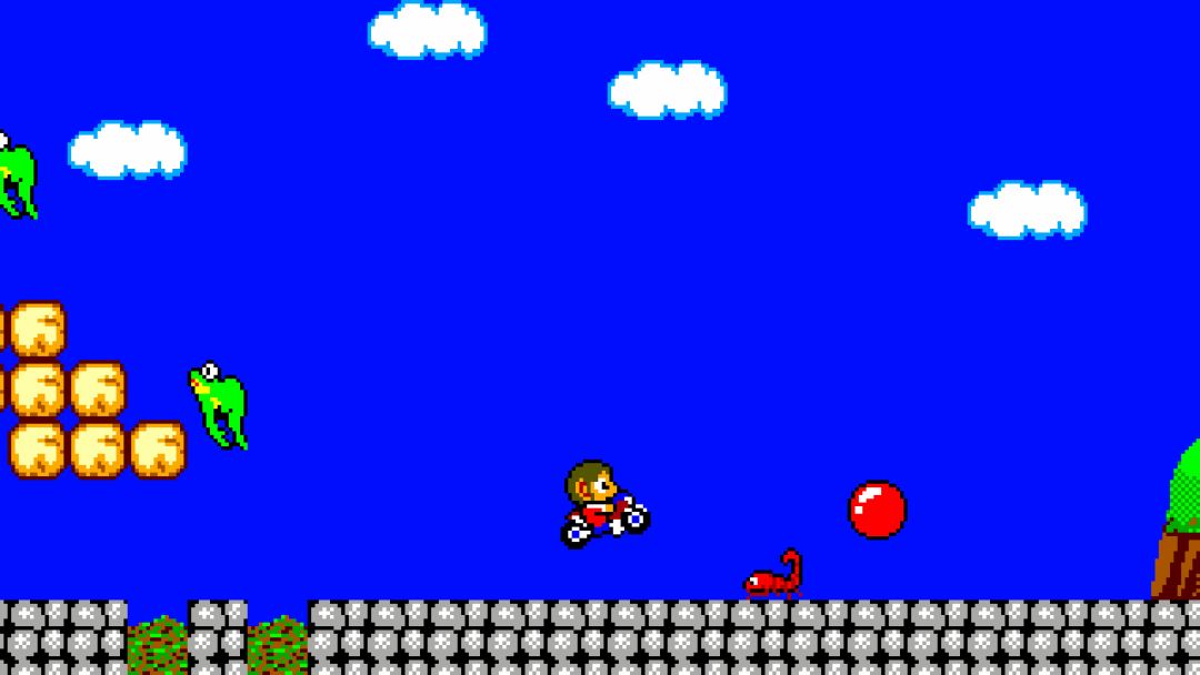 Alex Kidd in Miracle World DX游戏截图