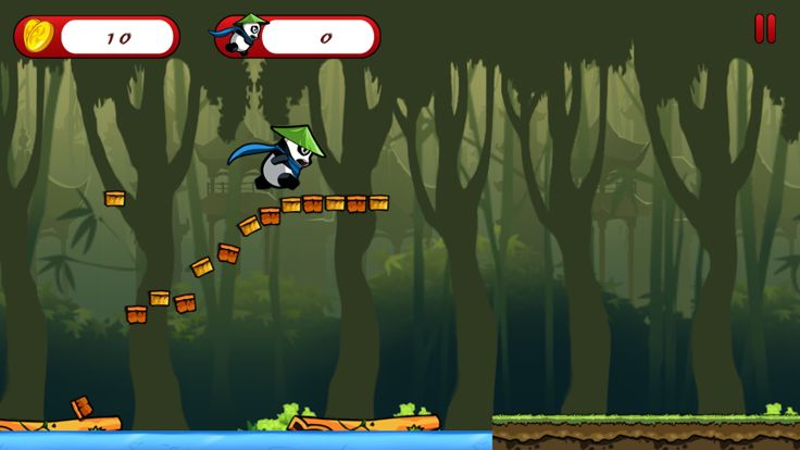Panda Adventure Run and Jump游戏截图