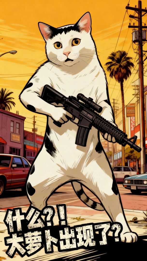 给喵萝卜！游戏截图