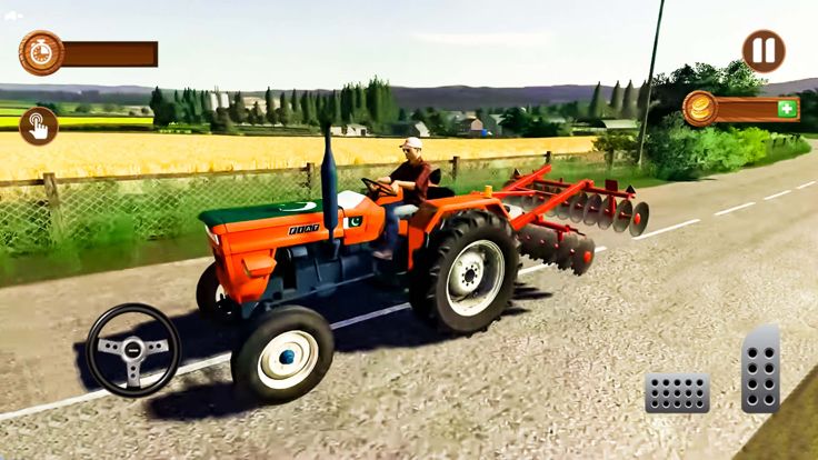 农场模拟器 - 拖拉机游戏游戏截图