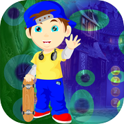 Best Escape Game 500 Skateboard School Boy Rescue