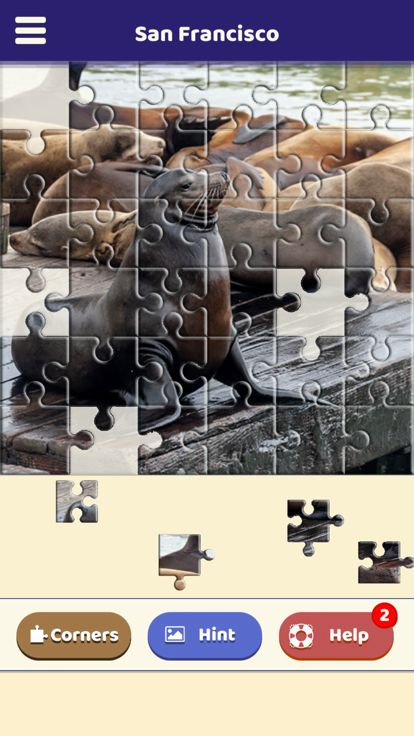 San Francisco Landmarks Puzzle游戏截图
