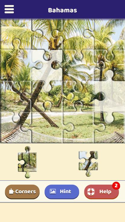 Bahamas Sightseeing Puzzle游戏截图