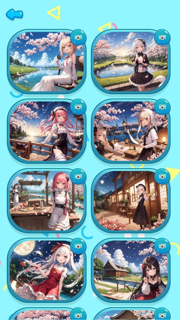 樱花次元一番赏:找茬大作战游戏截图