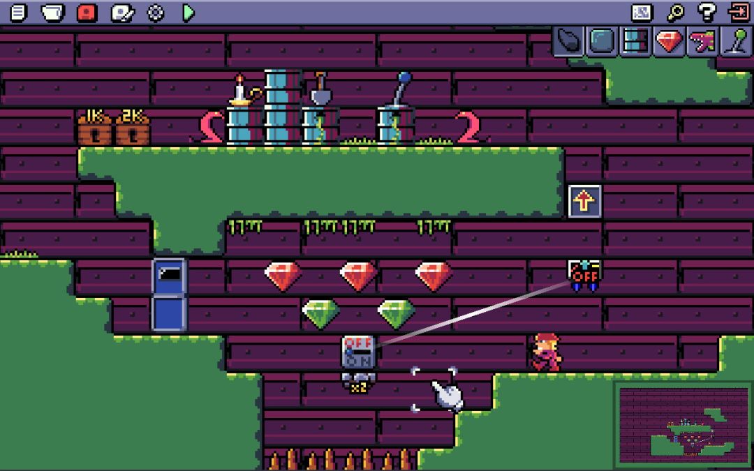 Crystal Caves HD游戏截图
