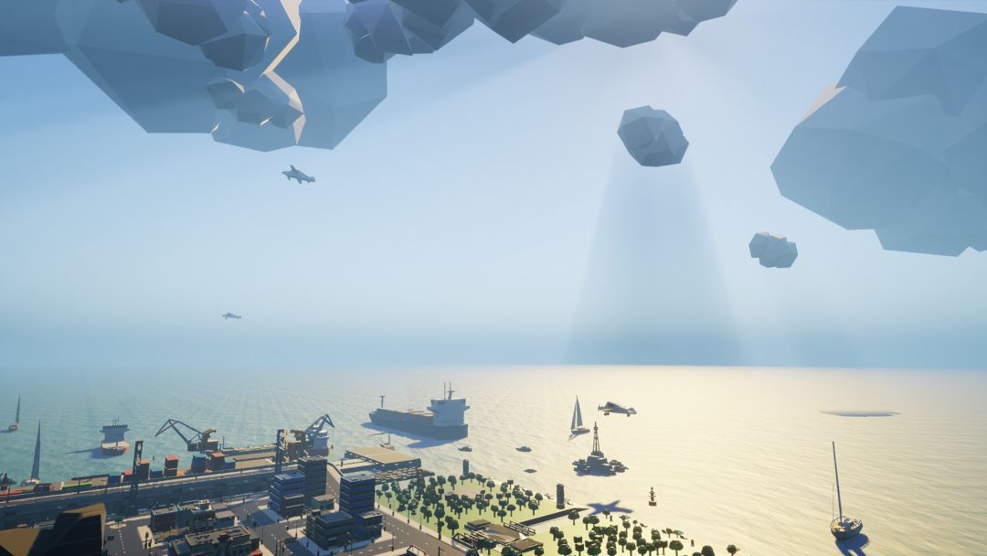 VRobot: VR Giant Robot Destruction Simulator游戏截图