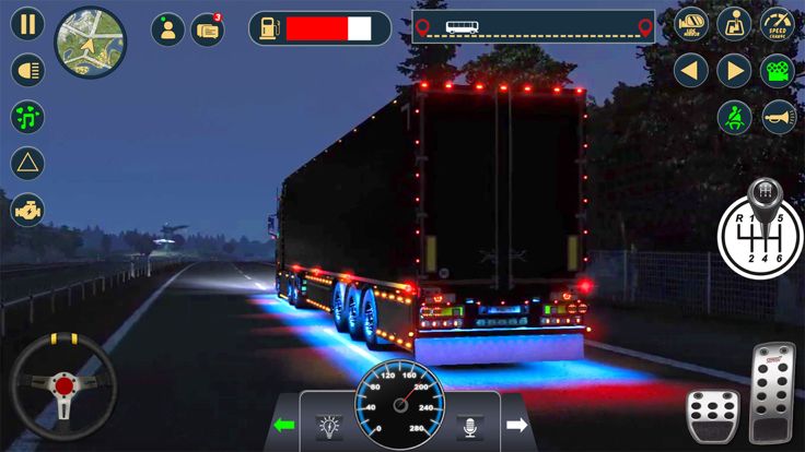 Euro Truck Simulation Games 3D游戏截图