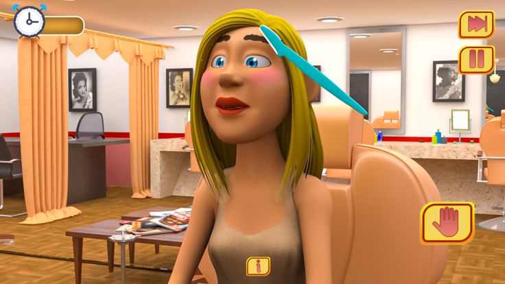 换装和化妆女孩沙龙游戏截图