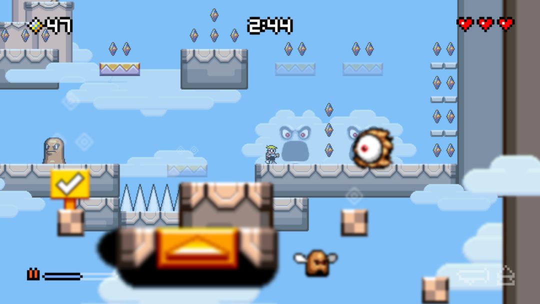 Mutant Mudds Deluxe游戏截图