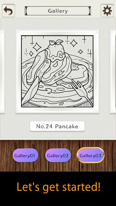 Coloring puzzle!游戏截图
