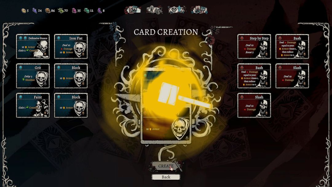 Nadir: A Grimdark Deckbuilder游戏截图