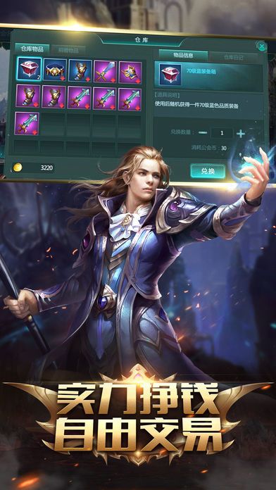 圣堂纪元：大型魔幻动作手游游戏截图