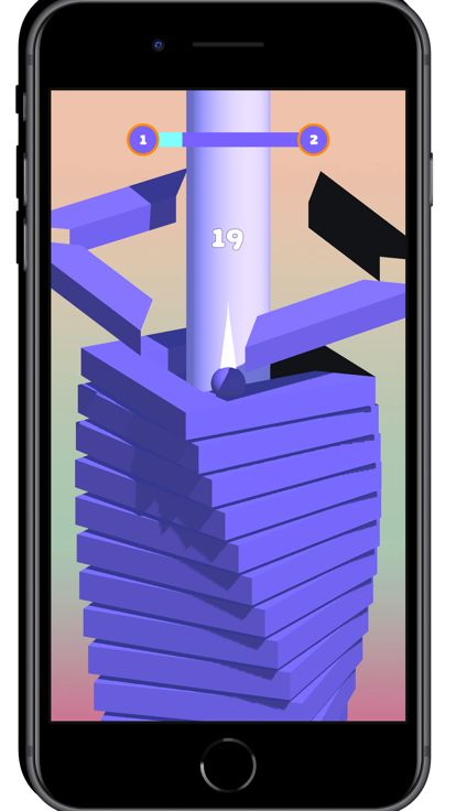 Stack Ball - Crash游戏截图