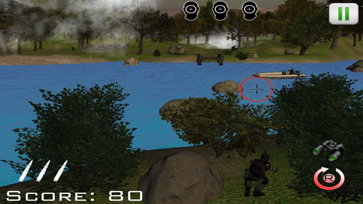 Jungle Combat - Sniper Conflict Free游戏截图