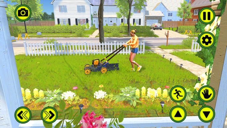 花园割草机割草的乐趣游戏截图