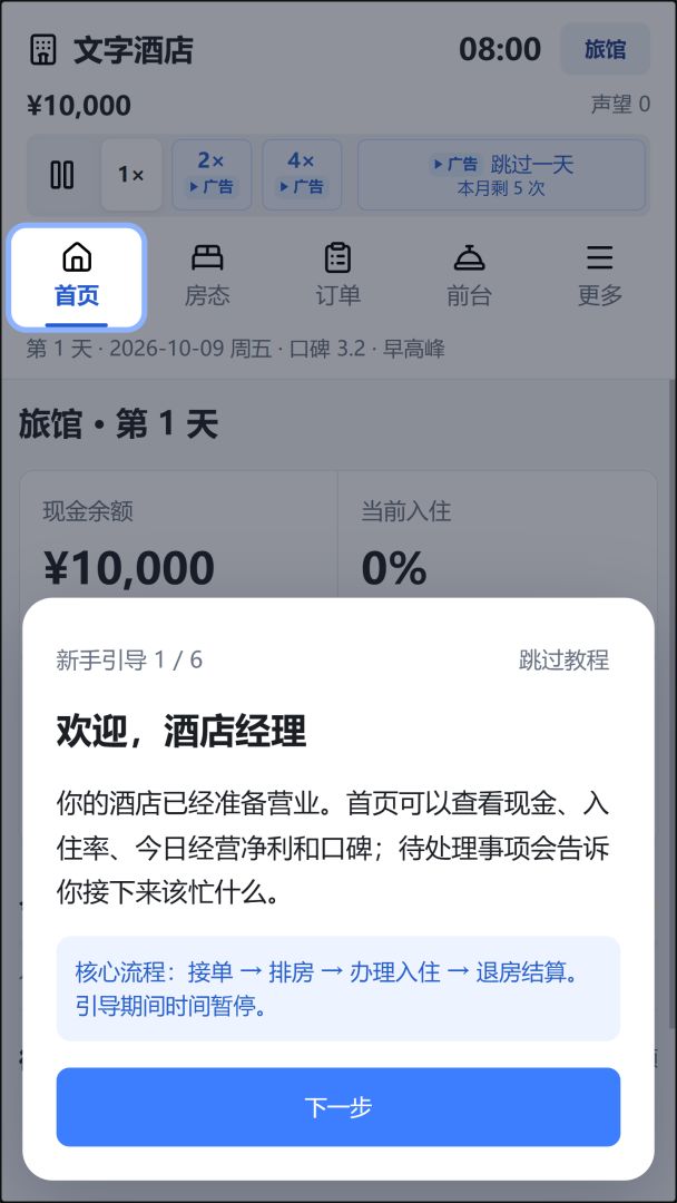 酒店大亨游戏截图