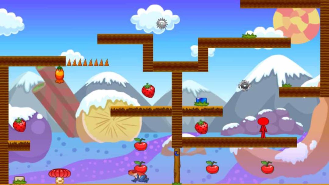 冰火人勇闯雪山A游戏截图