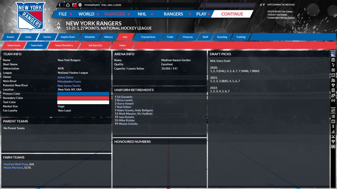 Franchise Hockey Manager 6游戏截图