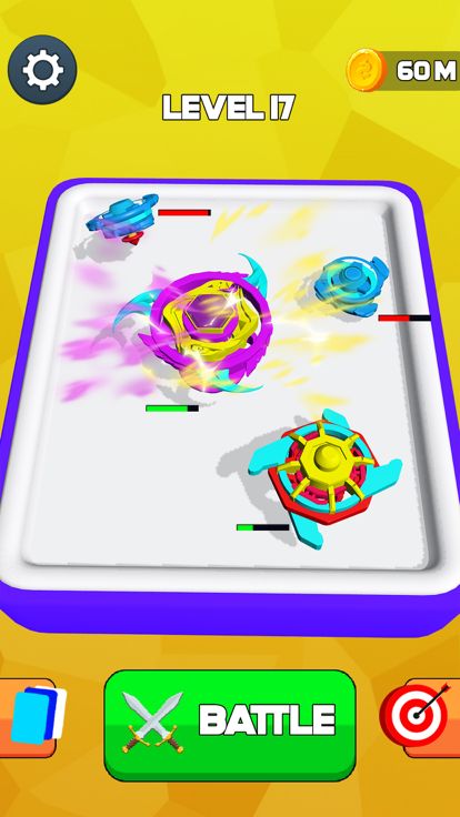 旋转合并战斗游戏截图