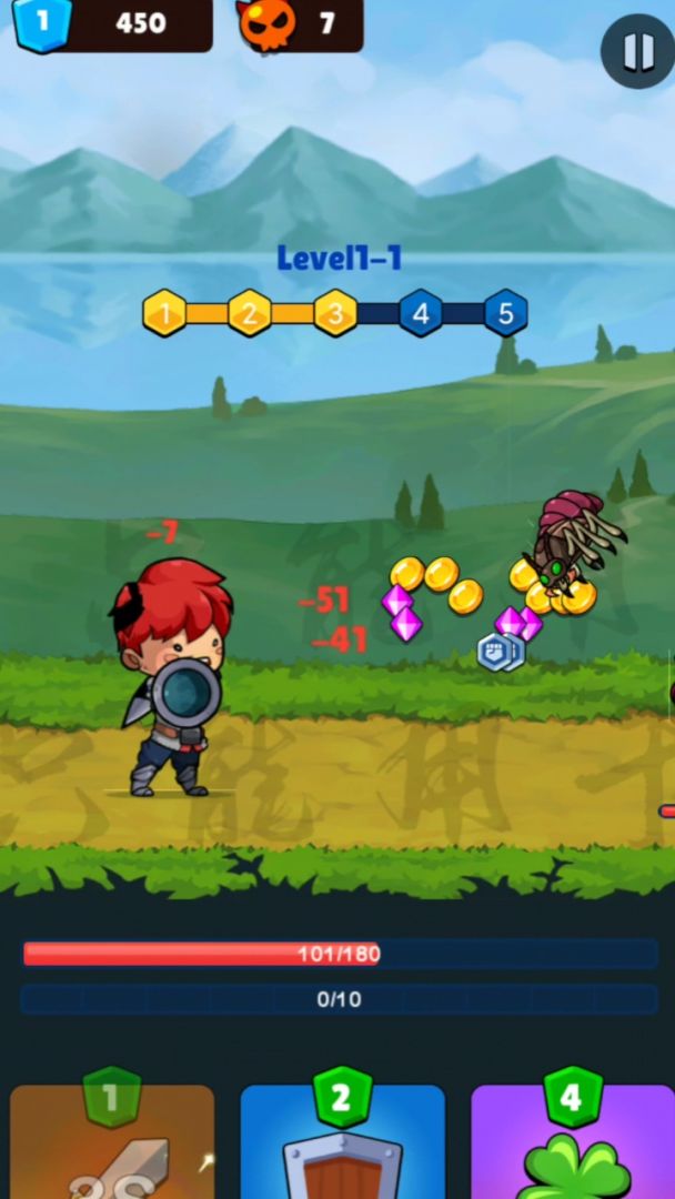 不停战斗的火柴人游戏截图