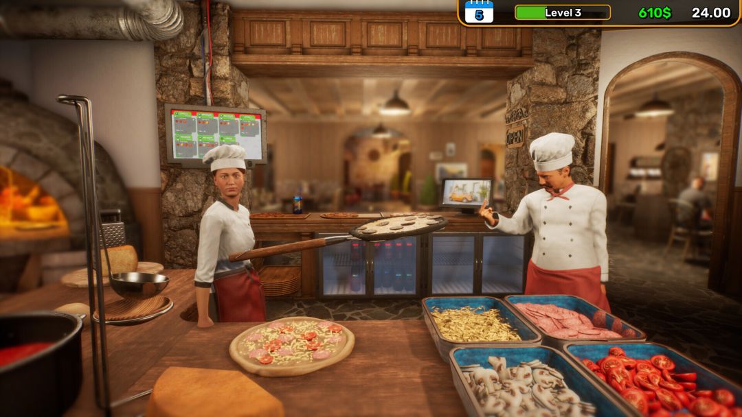 Pizza House Simulator🍕 Demo游戏截图