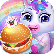Cute Chef Unicorn Cook Recipesicon