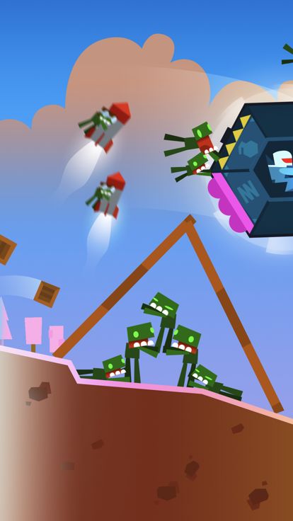 下坡粉碎游戏截图