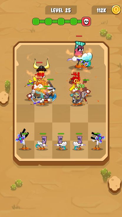 Merge Alphabet Battle游戏截图