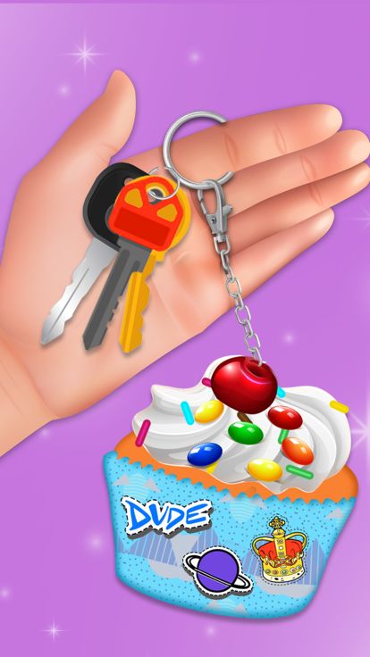 DIY钥匙扣艺术与设计游戏截图