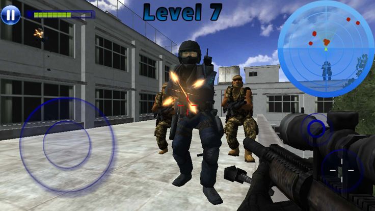 Sniper Commando School Rescue游戏截图