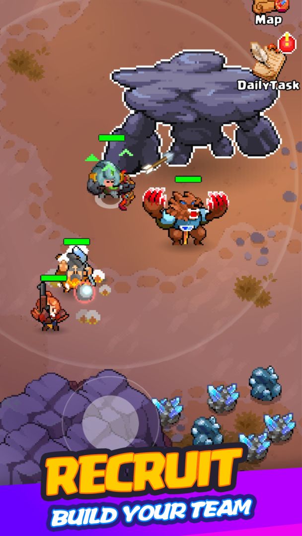 Mini Brawl Go游戏截图