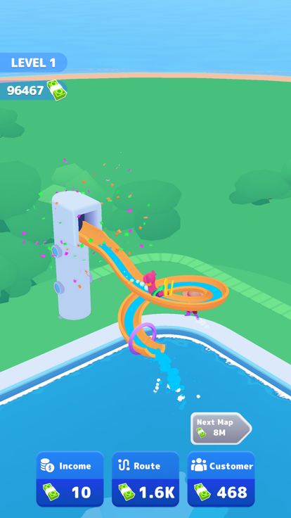 Idle Aquapark 3D游戏截图