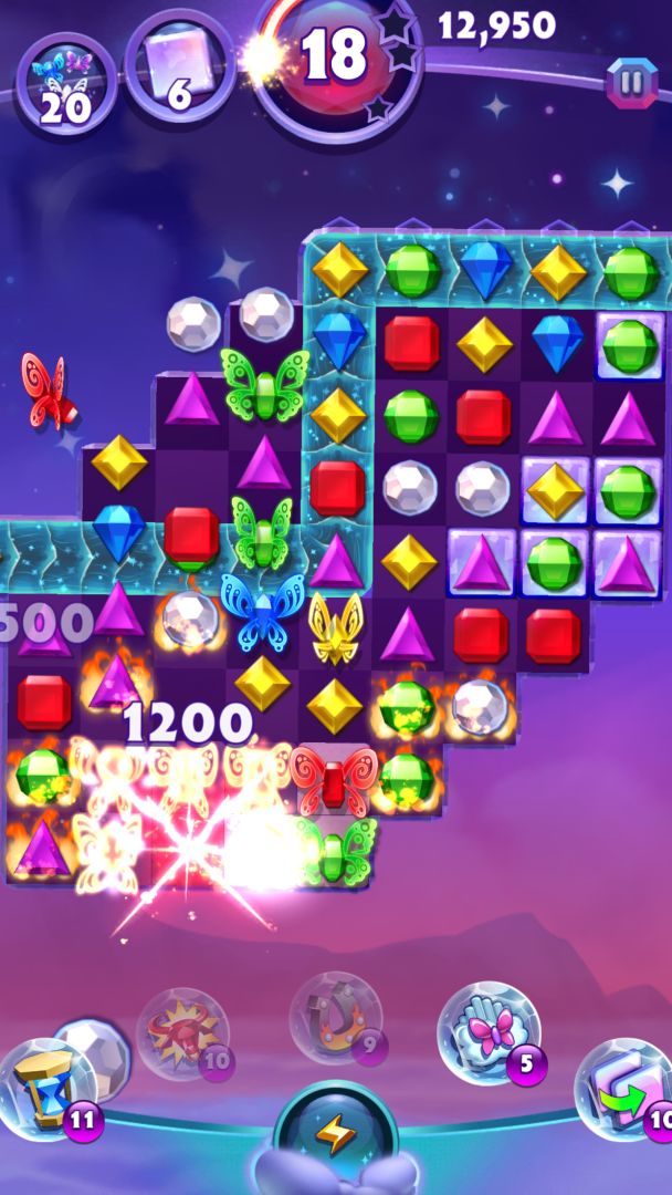 Bejeweled Stars: Free Match 3游戏截图