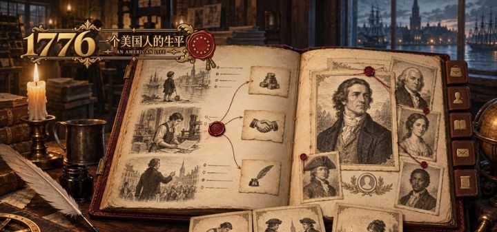 1776：一个美国人的生平 封面