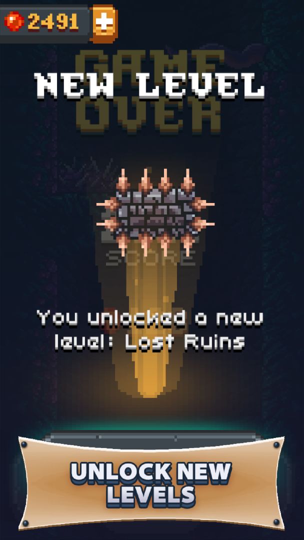 洞穴坠落游戏截图