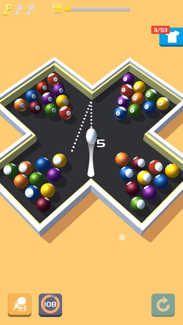 愤怒的小球游戏截图