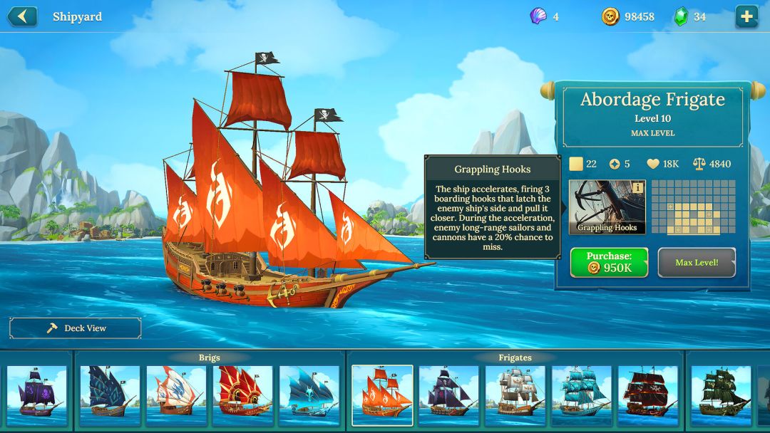 Pirate Ships游戏截图