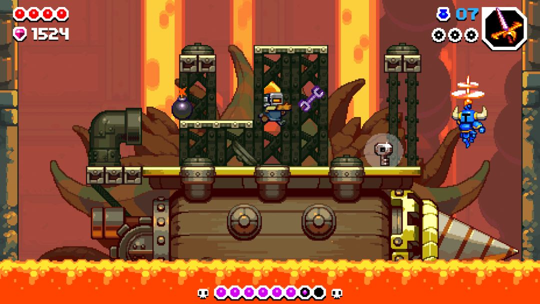 Shovel Knight Dig游戏截图