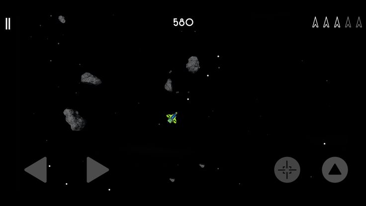 小行星 3D - 太空射击游戏游戏截图