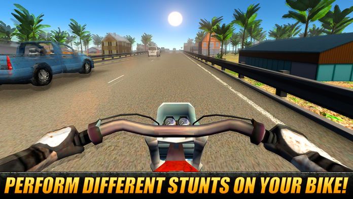Moto Traffic Rider 3D: Speed City Racing Full游戏截图