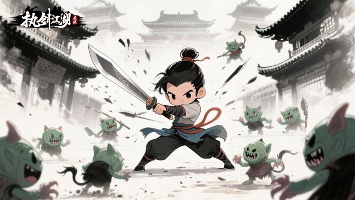 执剑江湖 封面